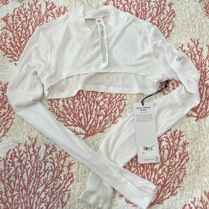 NWT white Thrill seeker top